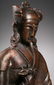 A COPPER CAST TIBETAN BUDDHA STATUE - 7