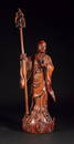 HUANGHUALI WOOD CARVED GUANYIN BUDDHA STATUE