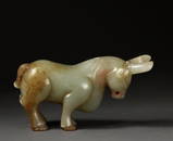 HETIAN JADE CARVED SHEEP PENDANT