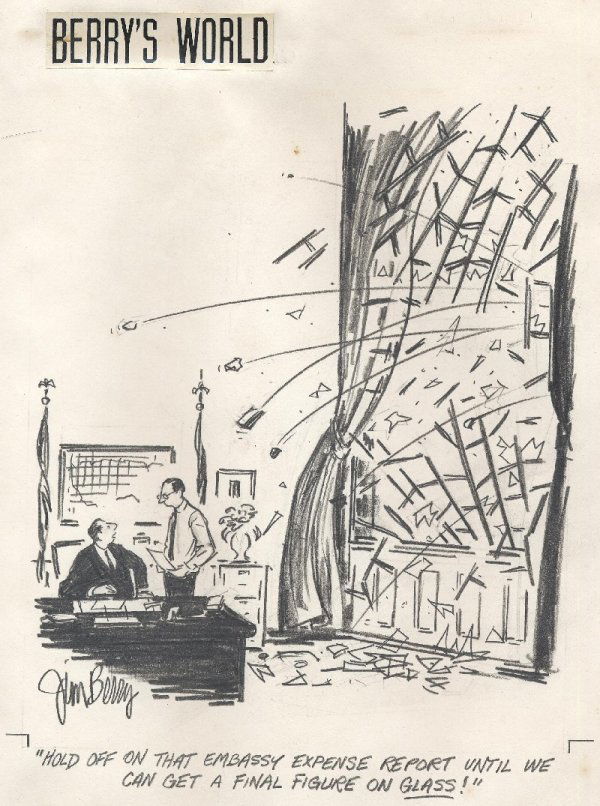Berry Berry S World Daily 1965 Original Comic Art Jan 22 08 Russ Cochran Comic Art In Mo Berry Berry S World Daily 1965 Original Comic Art Jan 22 08 Russ Cochran Comic Art In Mo