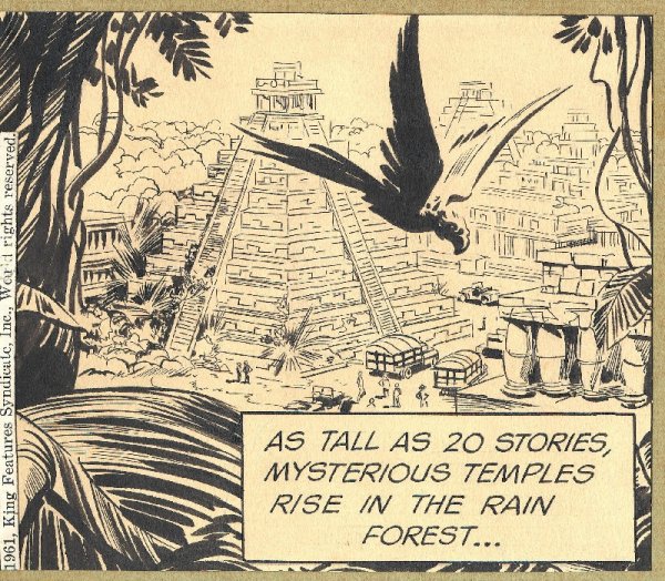 Prentice Rip Kirby daily 11/24/61 original art