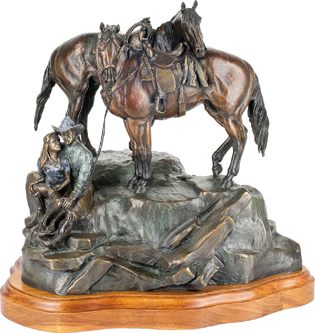 JC Dye | Two Horses (1 of 1)