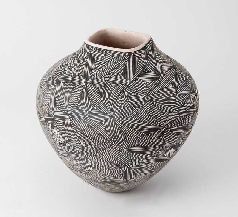 June Pino | Acoma Star Pottery (1 of 1)