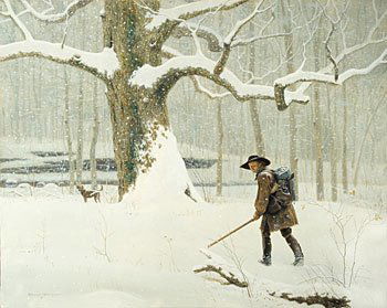 Wright, David, b. 1942, A Sound in the Stillness, 2: A Sound in the Stillness, 2006 Signed 'David Wright ©' LL Oil on canvas 24 x 30 inches Wright won the Harrison Eiteljorg Purchase Award at the second annual Quest for the West Art Show and Sale at th