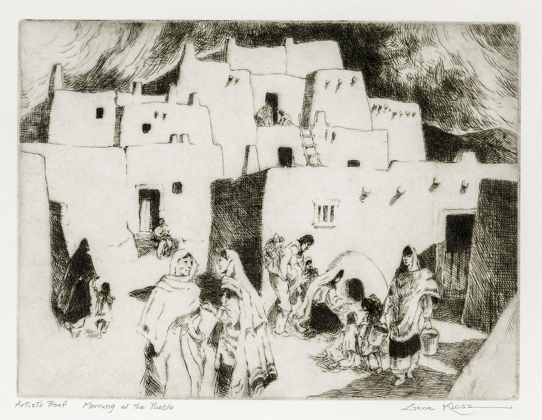 Gene Kloss | Morning at the Pueblo (1 of 3)