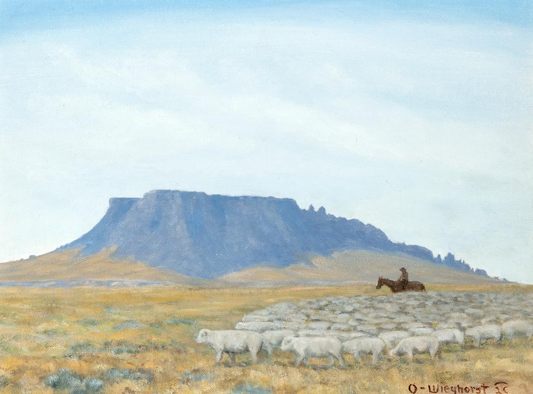 Olaf Wieghorst | Navajo Sheepherder (1 of 2)