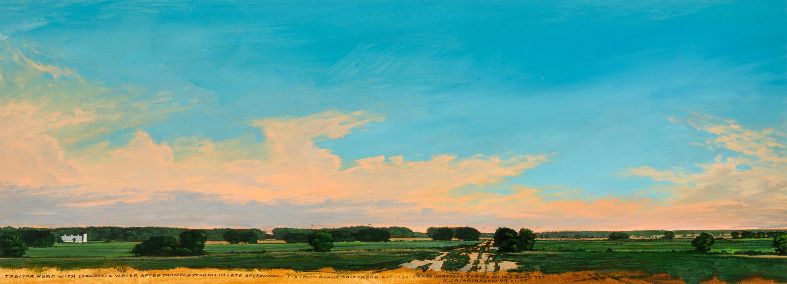 Keith Jacobshagen | Tractor Road with Standing Water (1 of 1)