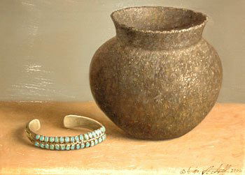 William Acheff "Still Life": Signed '© Wm. Acheff 2006' lr, Oil on canvas, 6 by 8 inches