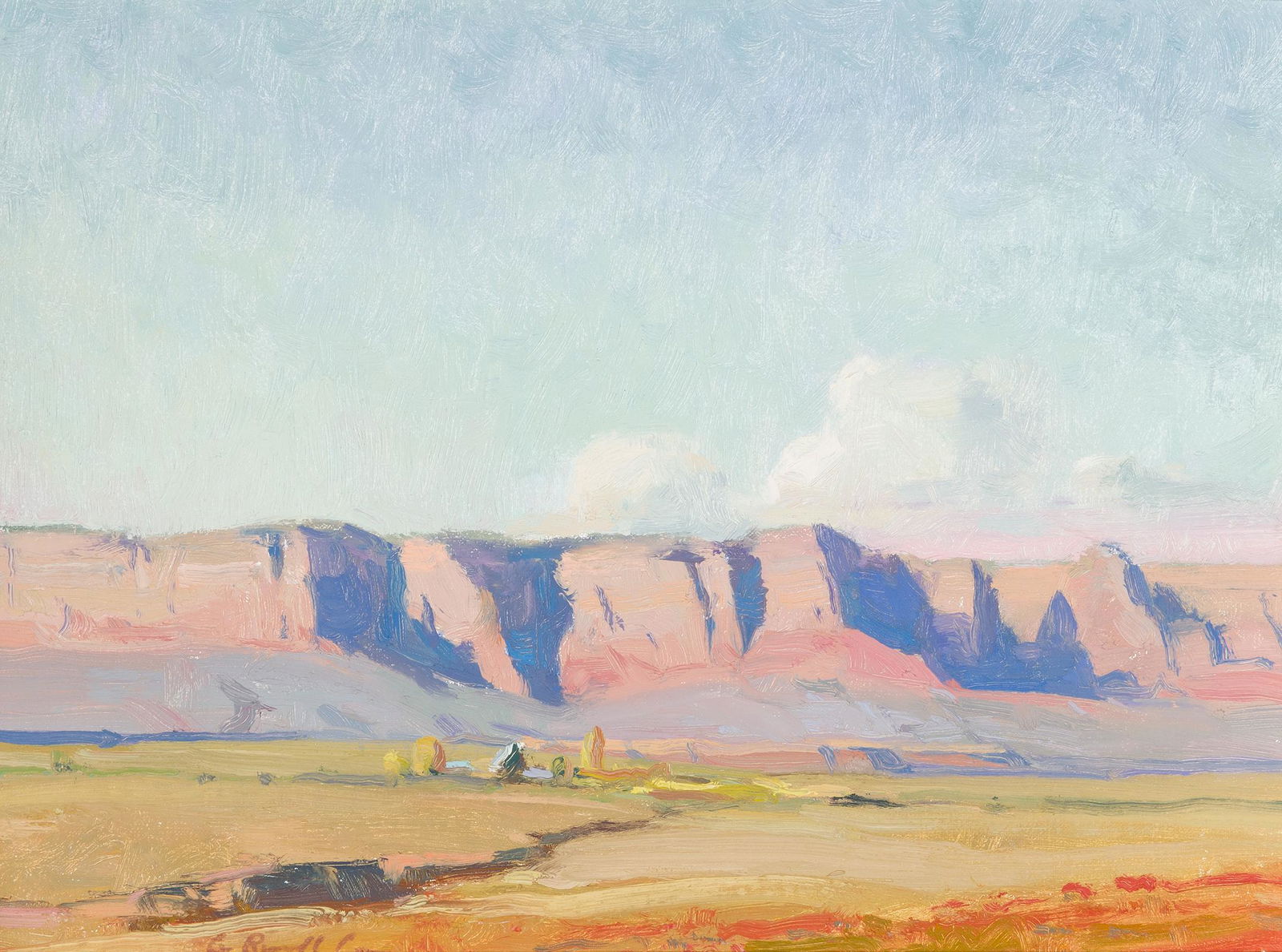 G. Russell Case | Along the Vermilion Cliffs (1 of 2)
