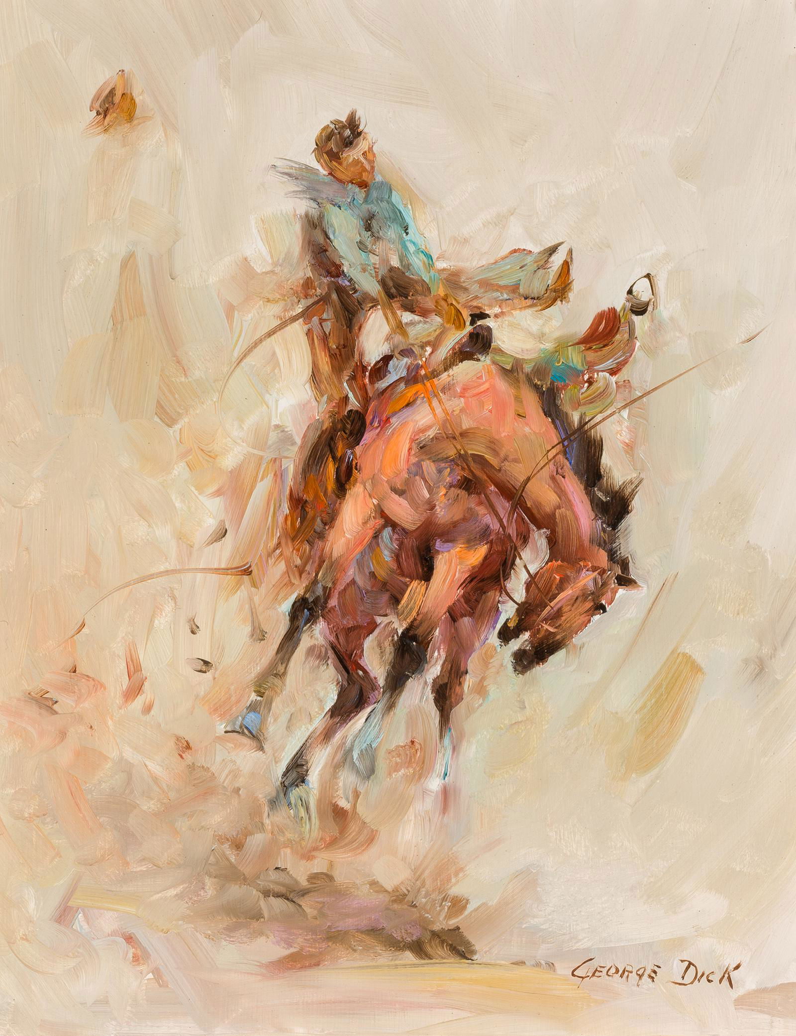 George Dick | Bucking Bronco (1 of 2)