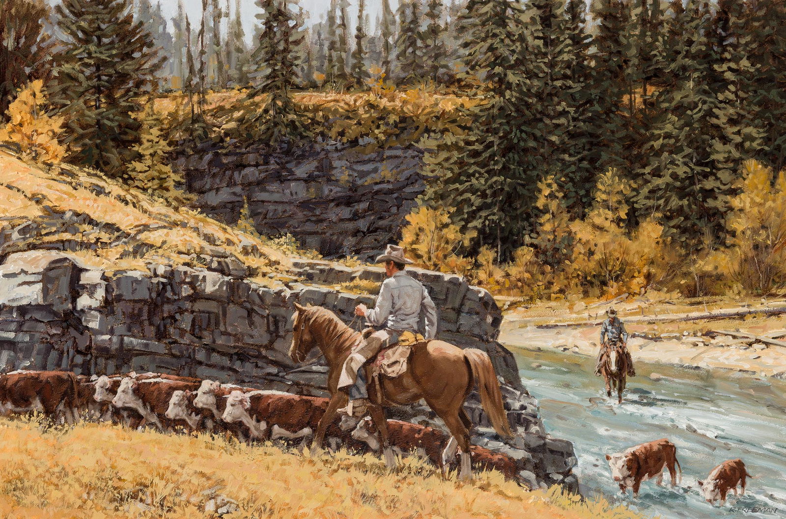 Richard Freeman | River Crossing (1 of 2)