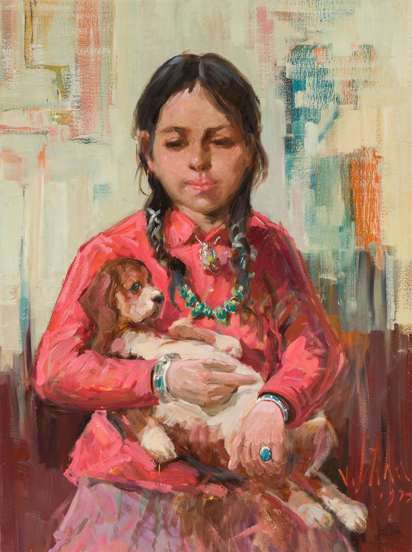Vladan Stiha | Girl with Dog (1 of 2)