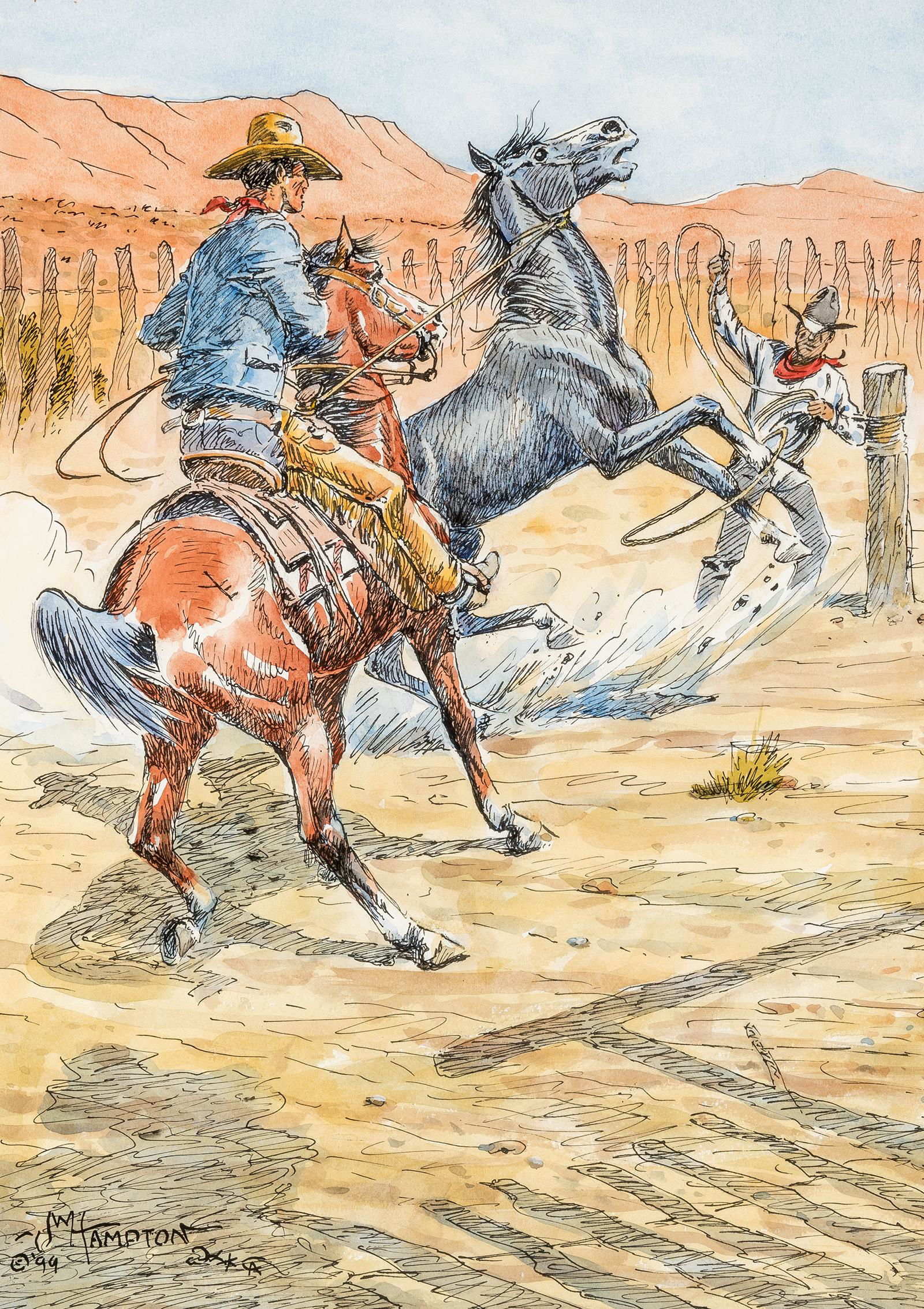 John Hampton | Bronc Corral (1 of 2)