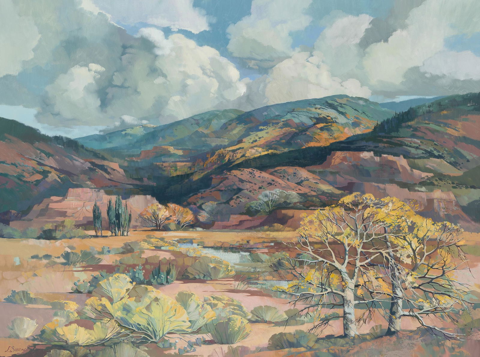 Laurence Philip Sisson | Libra Skies (1 of 2)