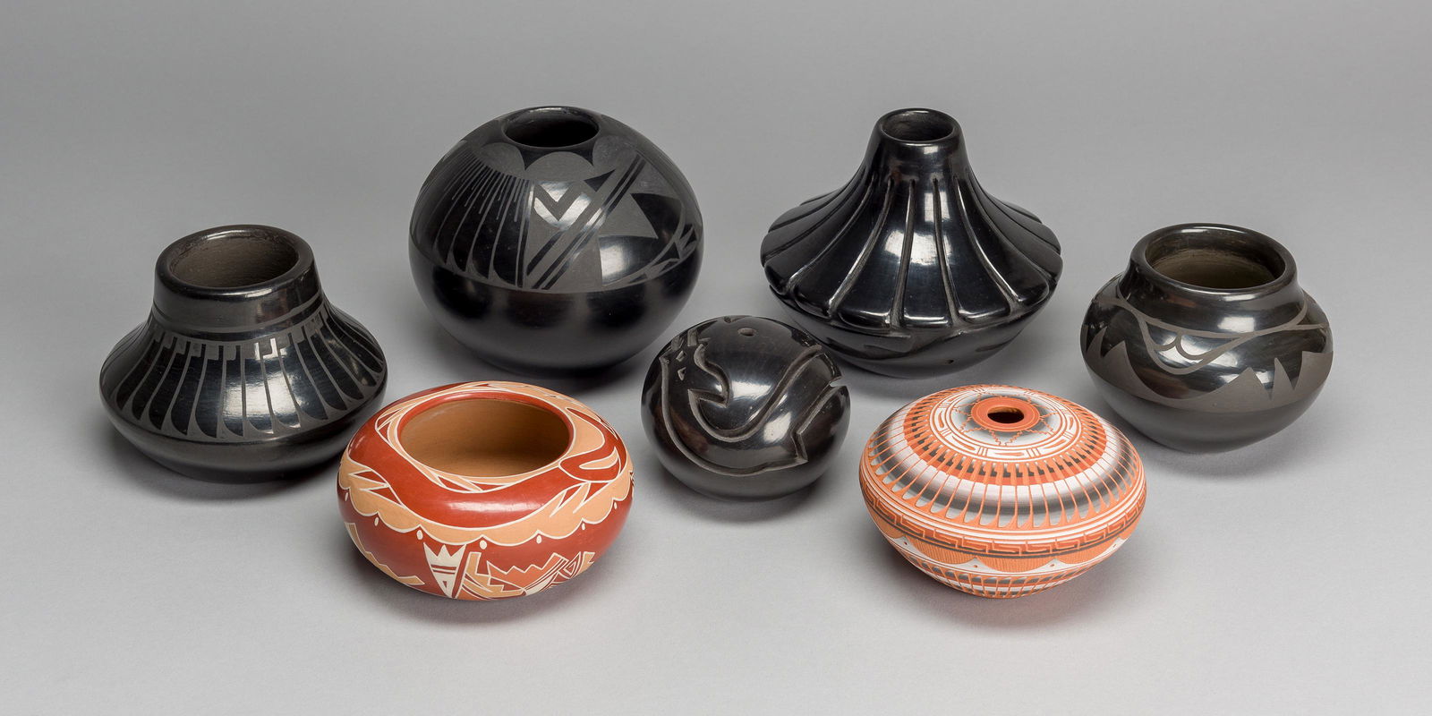 Various | Lot of 7 San Ildefonso, Santa Clara and (1 of 8)