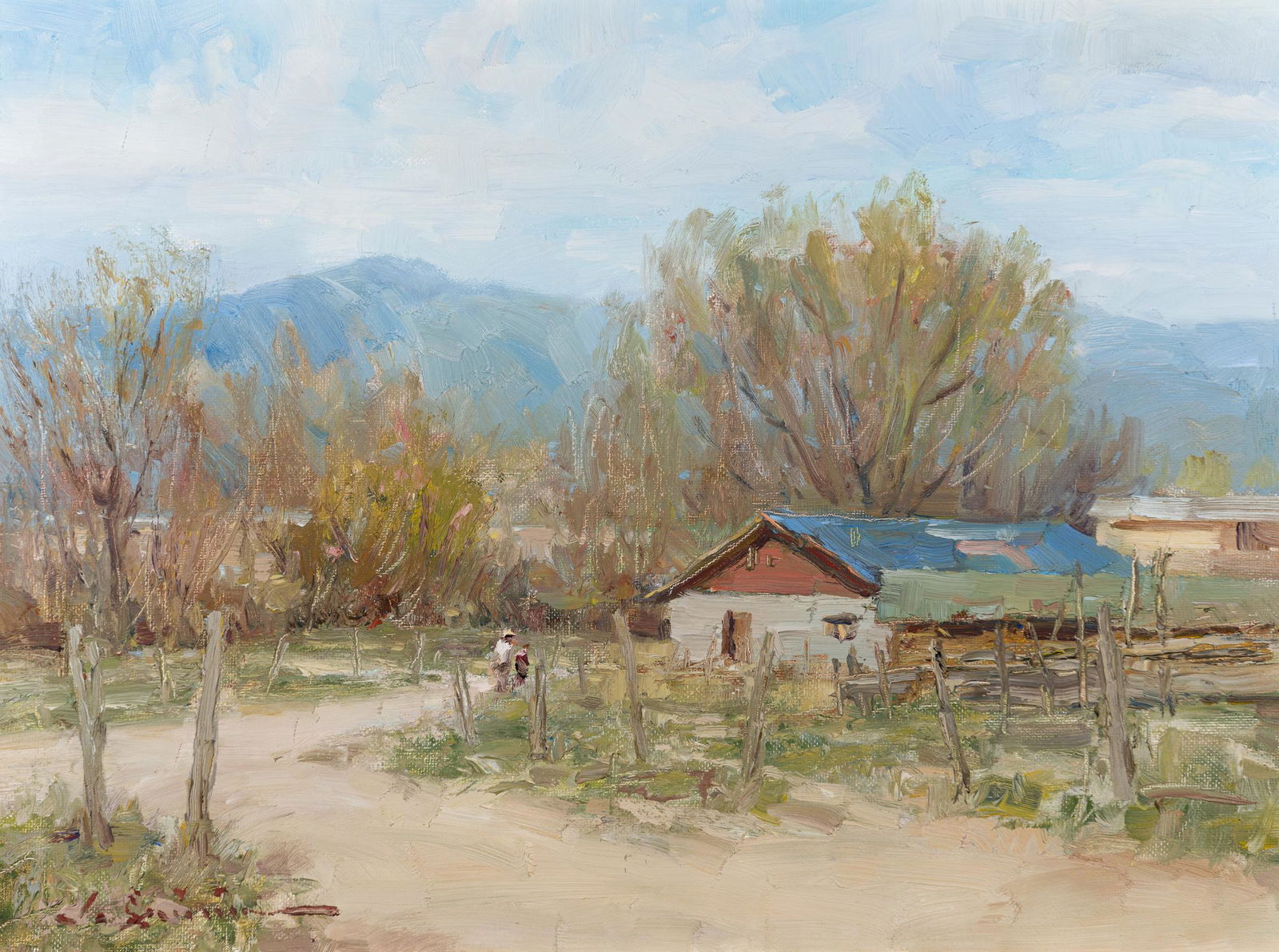 John Encinias | April in Talpa (1 of 2)