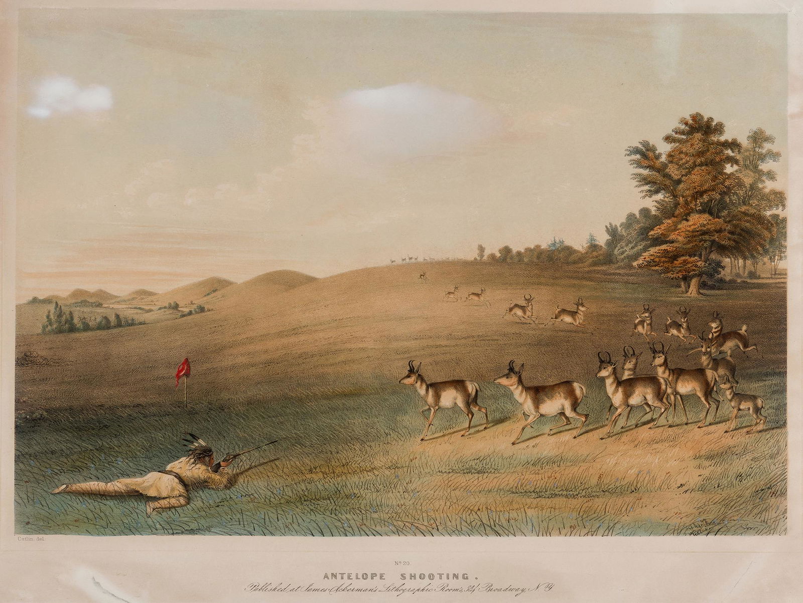 George Catlin | Antelope Shooting (1 of 1)
