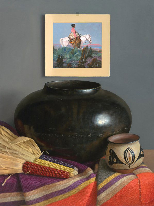 William Acheff Silence and Serenity: Giclee 36 by 27 ½ inches Signed; William Acheff 16/25, l/r