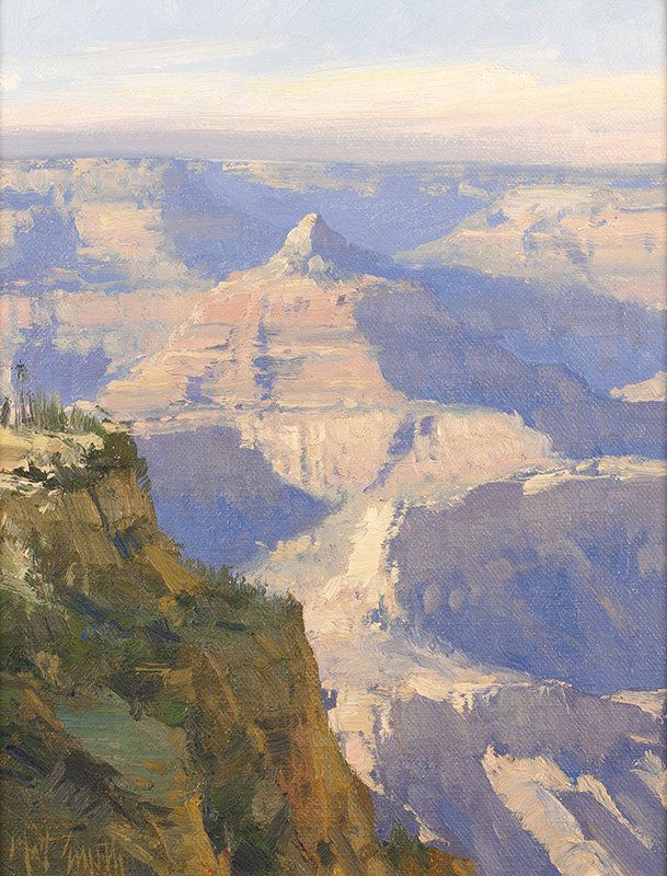 Matt Smith b. 1960 | Isis Temple: Matt Smith b. 1960 | Isis Temple Signed l/l: Matt Smith | Media: Oil on canvas panel | Dimensions: 9 by 7 inches