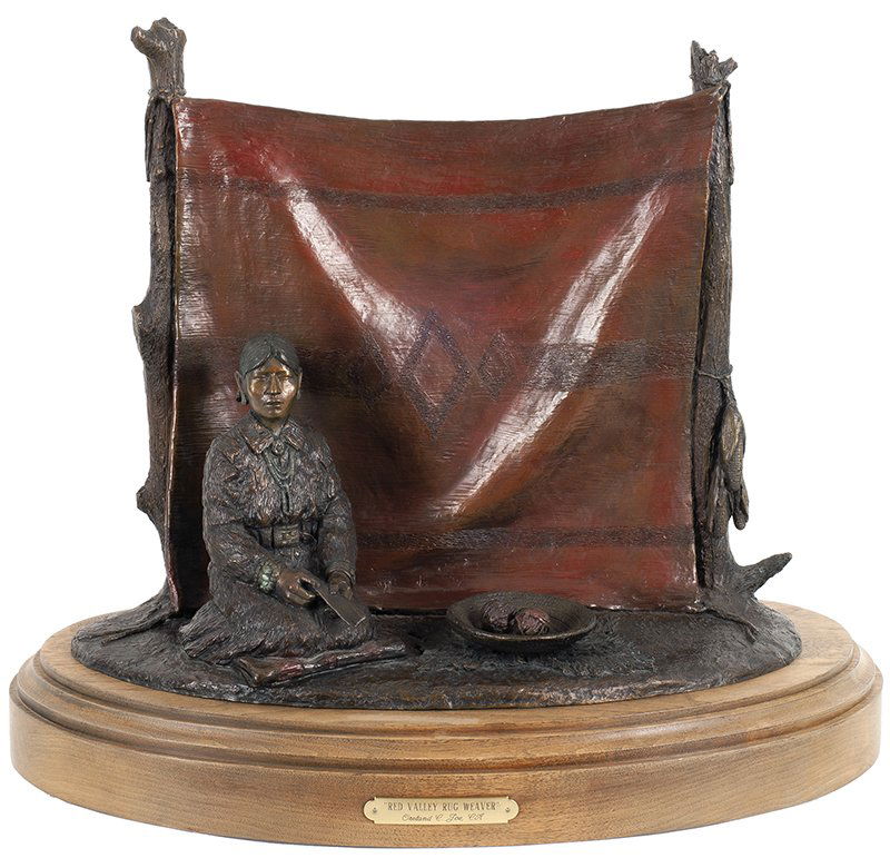 Oreland C. Joe, Sr. | Red Valley Rug Weaver (1 of 1)