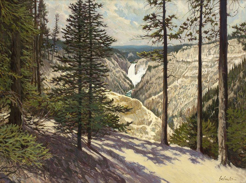 Tony Eubanks | Yellowstone Falls (1 of 1)