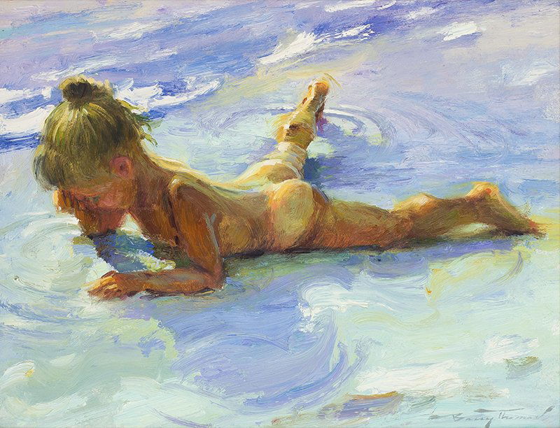 Barry Thomas | Child in Surf (1 of 1)