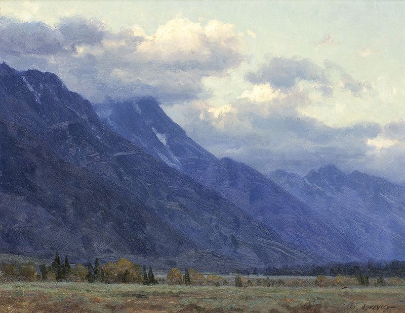 Clyde Aspevig | b. 1951 NAWA, OPA, NWR Teton Evening (1 of 1)