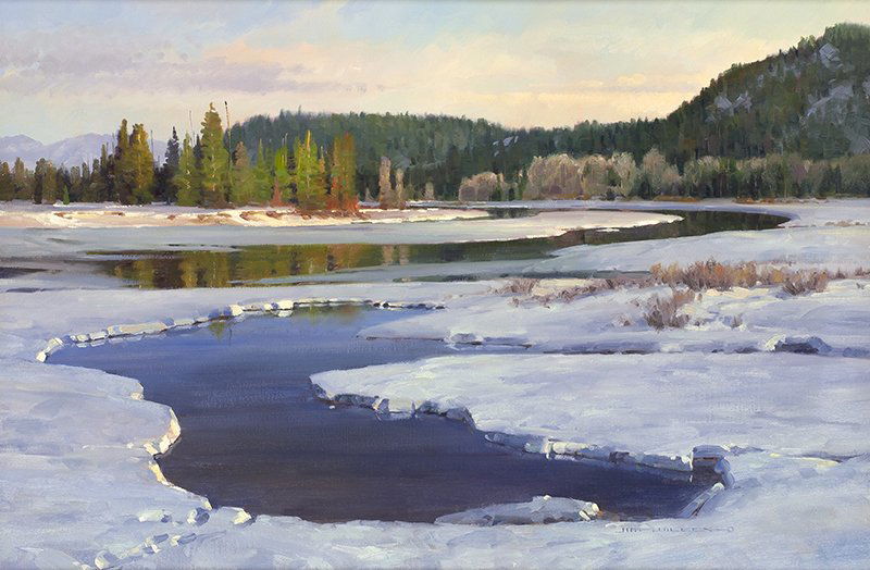 Jim Wilcox | b. 1941 Spring Watering Hole (1 of 1)