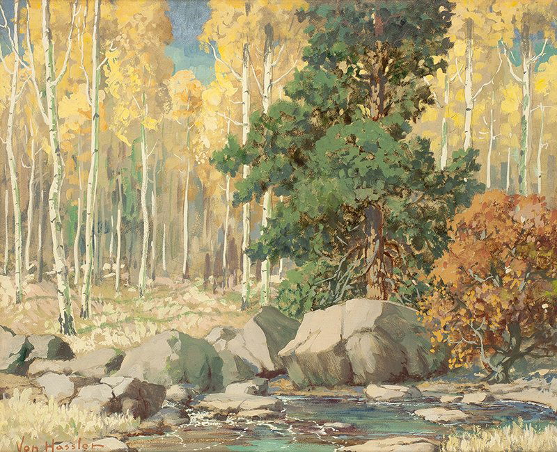 Carl Von Hassler | 1887 - 1969 Autumn Solitude (1 of 1)