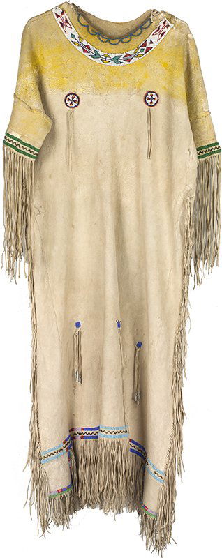 Unknown maker Beaded Buckskin Dress (1 of 1)
