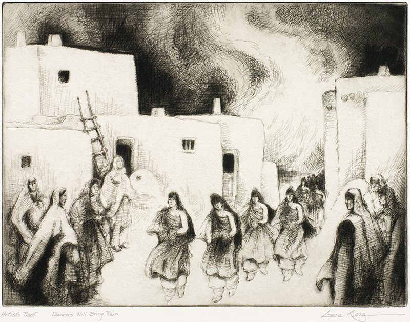 Gene Kloss | 1903 - 1996 NA Dancers Will Bring Rain (1 of 1)