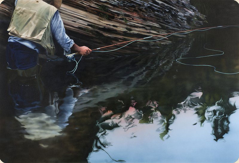 David Kessler | Western Calligraphy: Artist: David Kessler | b. 1950 Title: Western Calligraphy Signed verso: David Kessler Media: Acrylic on canvas Dimensions: 60 by 84 inches