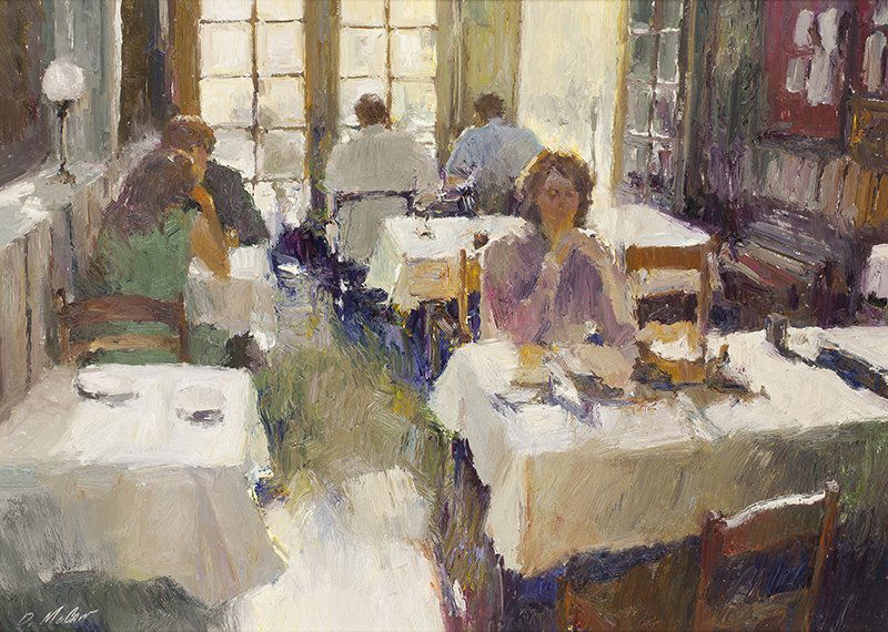 Dan McCaw | Morning Light: Artist: Dan McCaw | b. 1942 NWR Title: Morning Light Signed l/l: D. McCaw Media: Oil on panel Dimensions: 20 by 28 inches