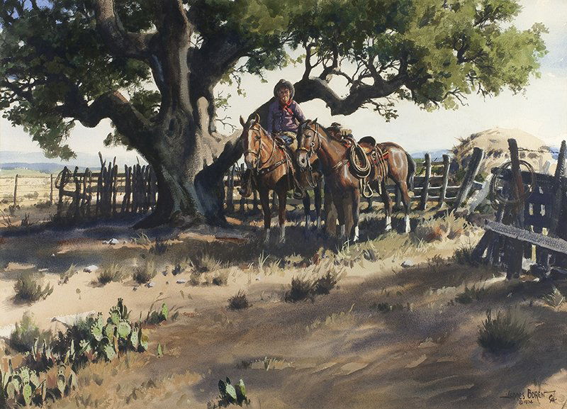 James Boren | Resting by the Old Oak (1 of 1)
