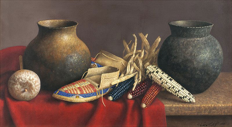 William Acheff | Taos Festival: Artist: William Acheff | b. 1947 AOA, NAWA Title: Taos Festival Signed l/r: © Wm. Acheff 1998 Media: Oil on linen Dimensions: 10 by 18 inches