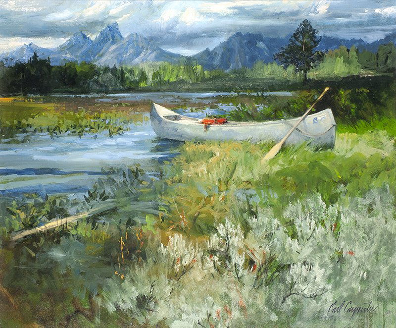 Earl Carpenter | Rain at Spring Lake (1 of 1)