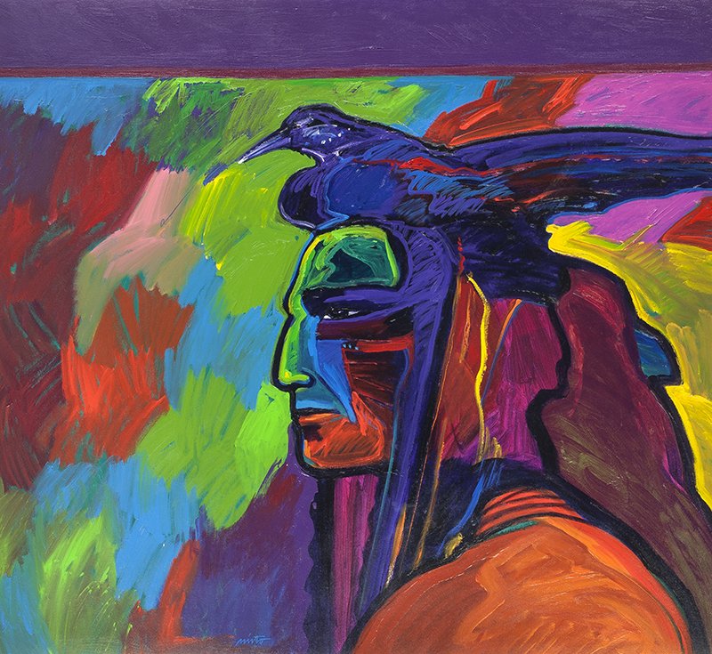 John Nieto | Crow Warrior (1 of 1)