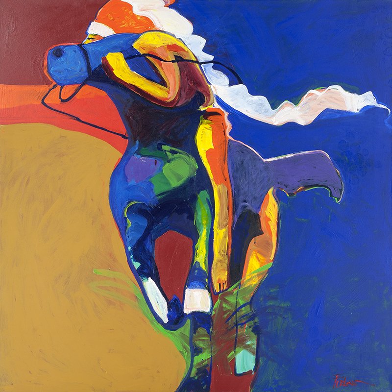 Malcolm Furlow | Galloping Warrior (1 of 1)