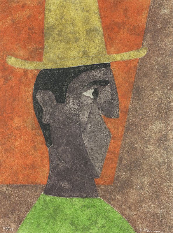 Rufino Tamayo | Cabeza con Sombrero (1 of 1)