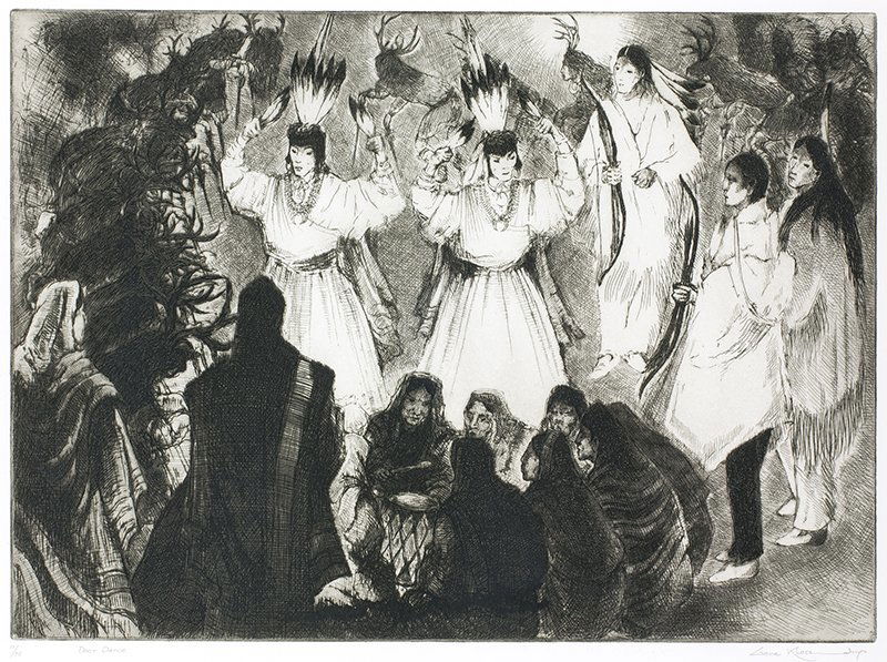 Gene Kloss | Deer Dance (1 of 1)