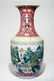A very large Chinese famille rose vase, Qianlong mark, - 2