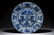A very large blue and white Chinese kraak porcelain