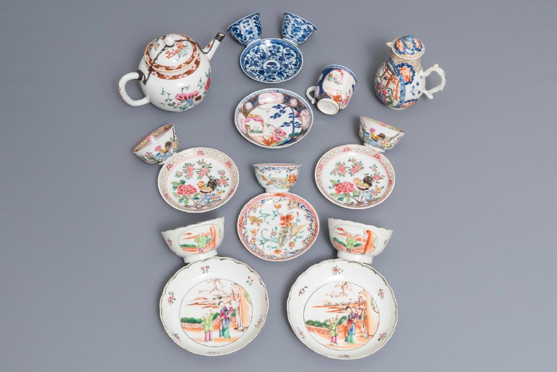 A varied collection of Chinese famille rose and blue (1 of 2)