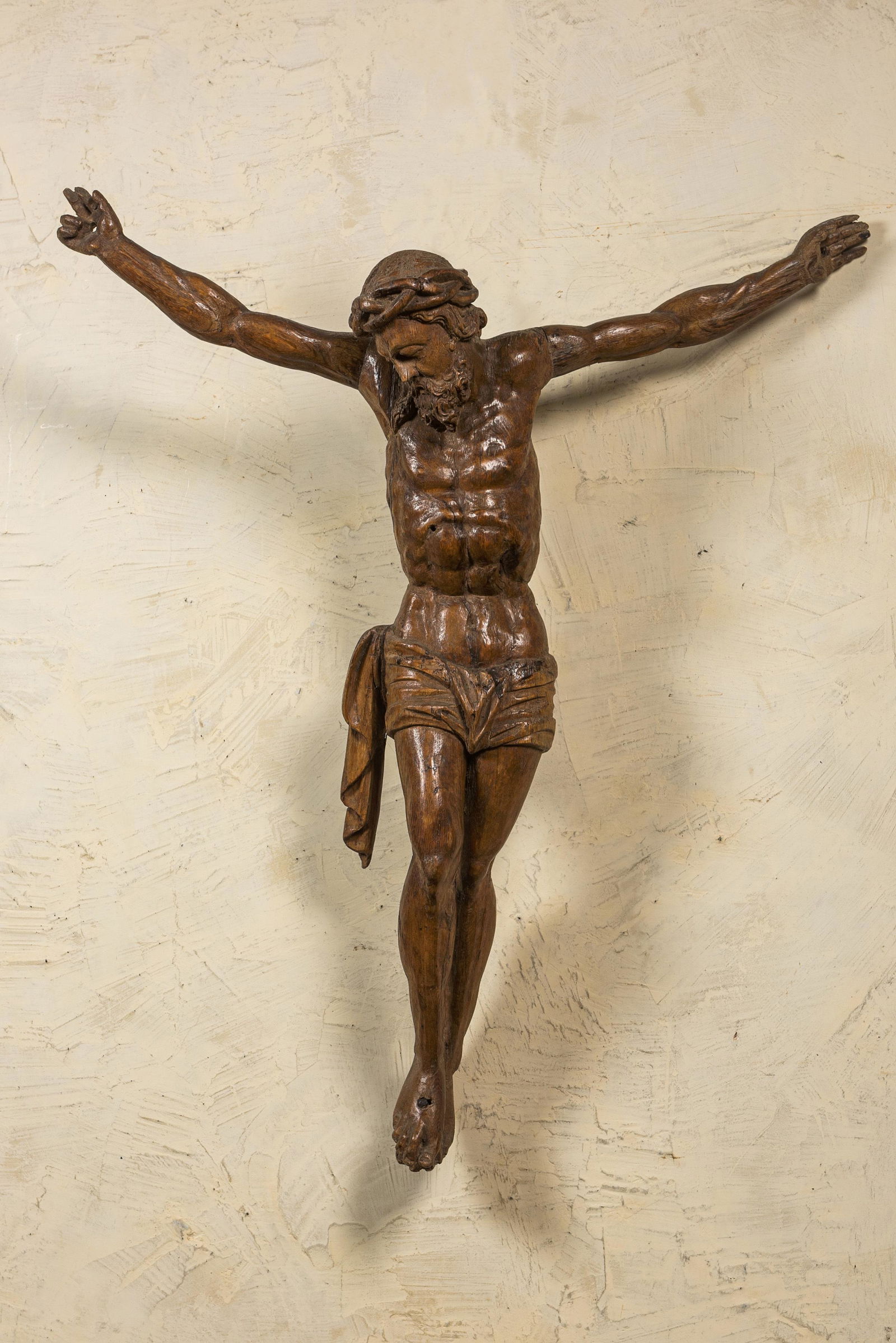 A large oak Corpus Christi, 16th C. (1 of 2)