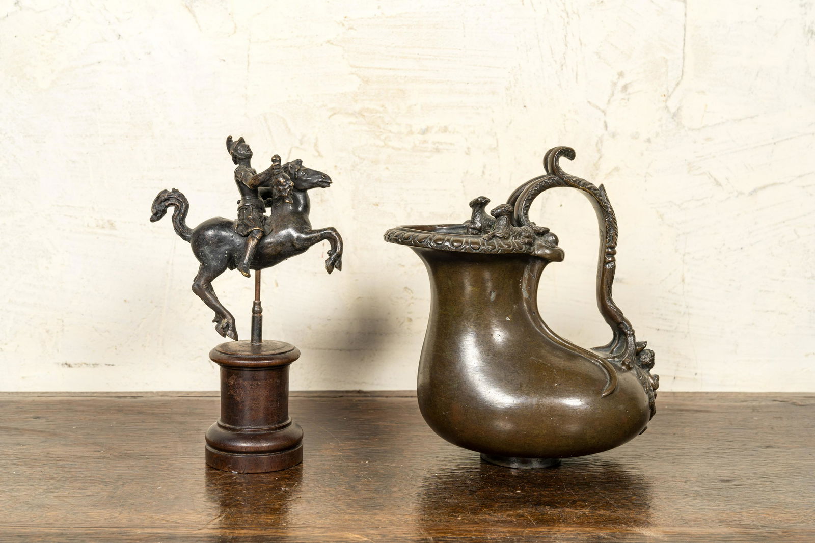 Two Italian 'Grand Tour' bronzes, 19th C. (1 of 3)