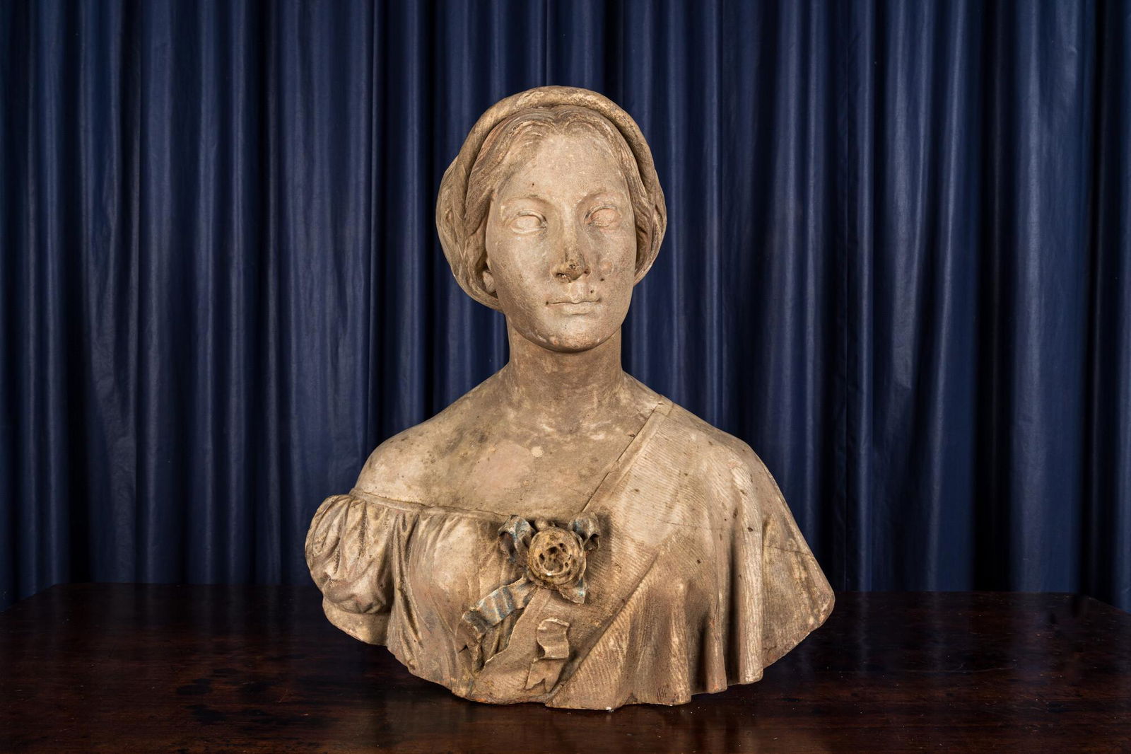 A French marble bust of Marianne, 19th C. (1 of 3)
