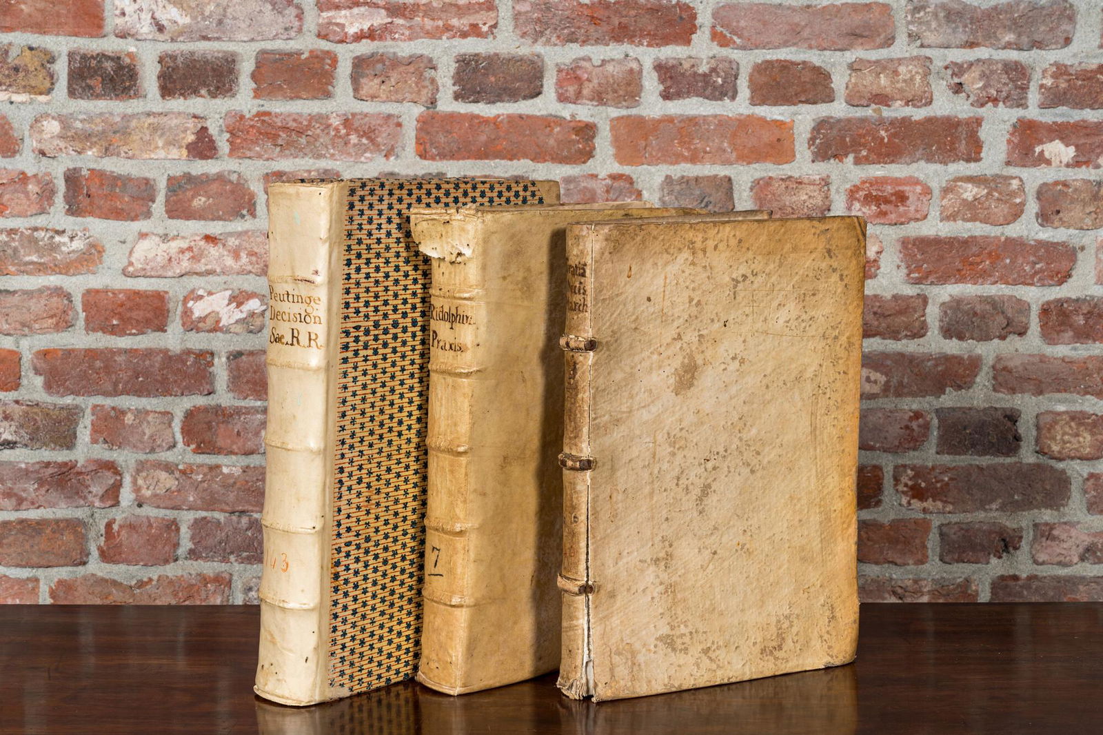 Three various publications printed in Italy, 17/18th C. (1 of 3)