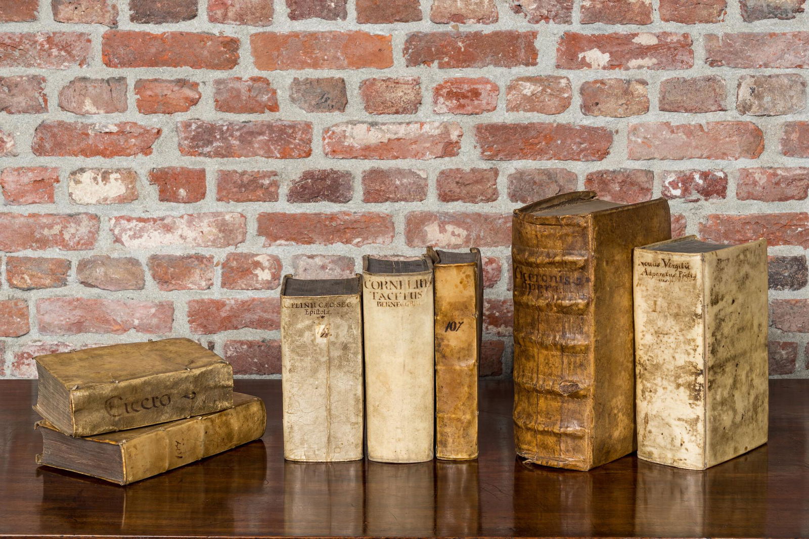 Seven various publications of classical works, 17/18th C. (1 of 3)