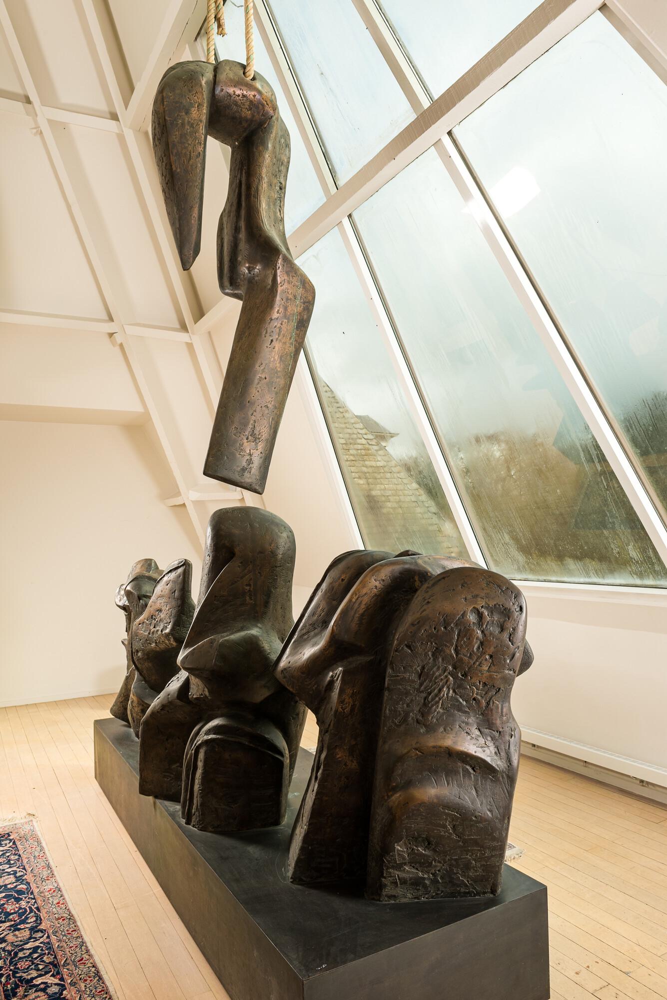 Stefaan Depuydt (1937): A large bronze group, dated 1987 (1 of 5)