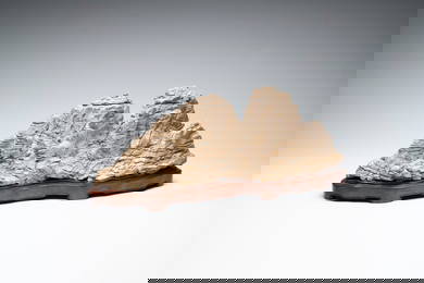 A Chinese 'unknown type' of scholar's rock, Henan province, Ming